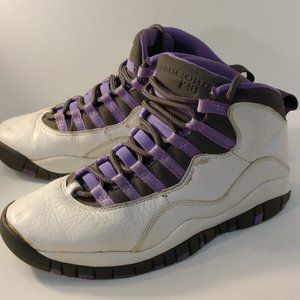 Womens Air Jordan 10 Violet